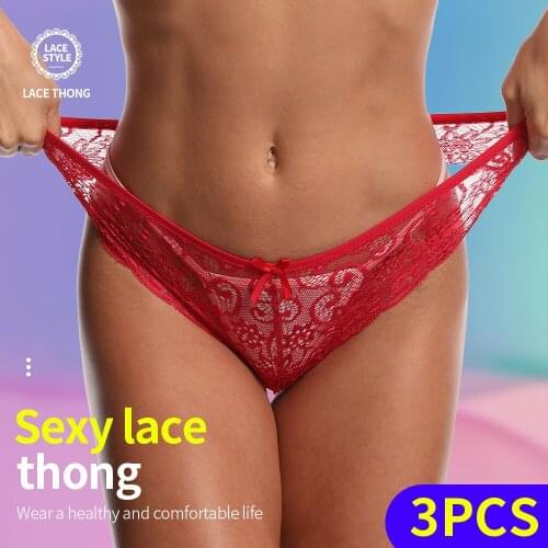 3pcs panties Women female underwear thong sexy tanga Lingerie G stringi bragas Lace lingerier calcinha seamless breeches briefs