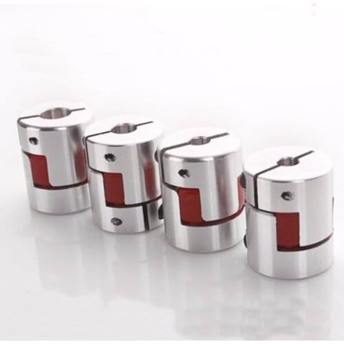 4PCS Aluminium Plum Flexible Shaft Coupling D20 L25 5X5mm Motor Connector Flexible Coupler 5mm To 5mm