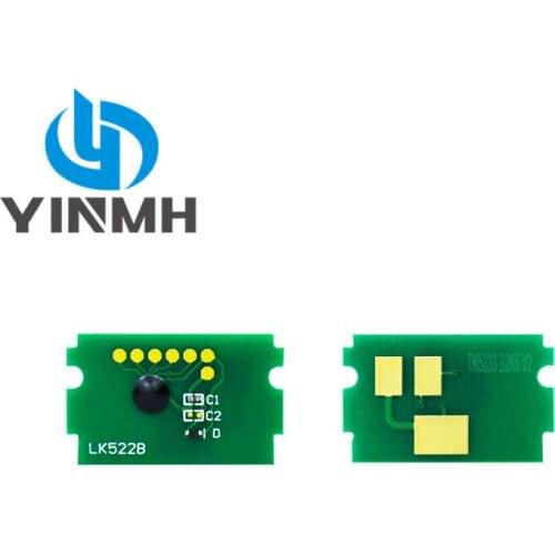 4pcs Toner Cartridge Chip KCMY Color for Kyocera ECOSYS M5521cdw P5021cdw P5021cdn M5521 P5021 Toner Reset Chips TK5230 EUR