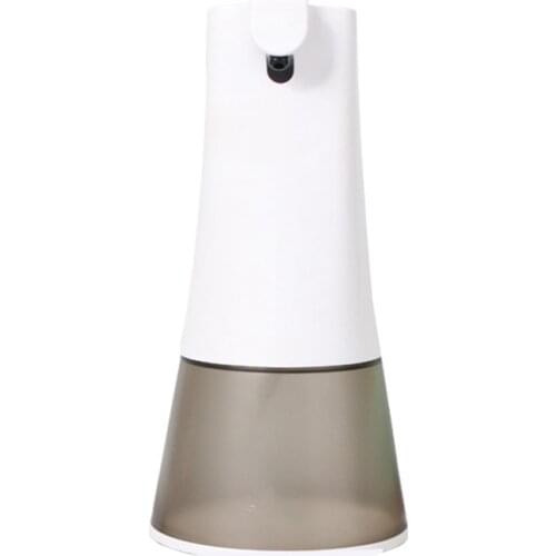 Automatic Intelligence Touchless Dispenser Smart Sensor Liquid Foam Soap Dispenser for Kitchen Hand Free,White+Grey