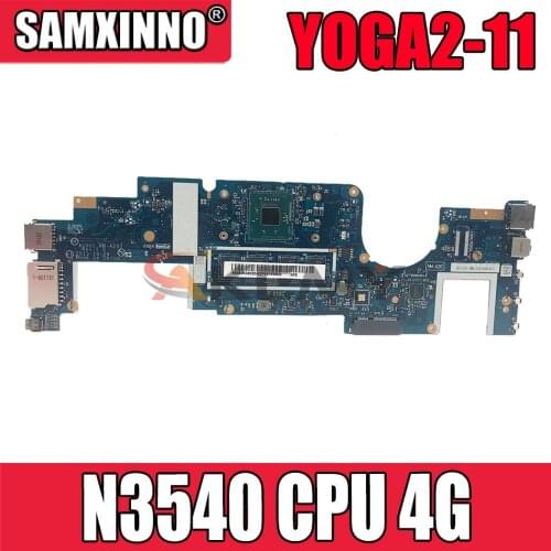 Free shipping FRU 5B20G80324 AIUU1 NM-A201 Main board For Lenovo YOGA2-11 Laptop motherboard With N3540 CPU 4G 100% tested