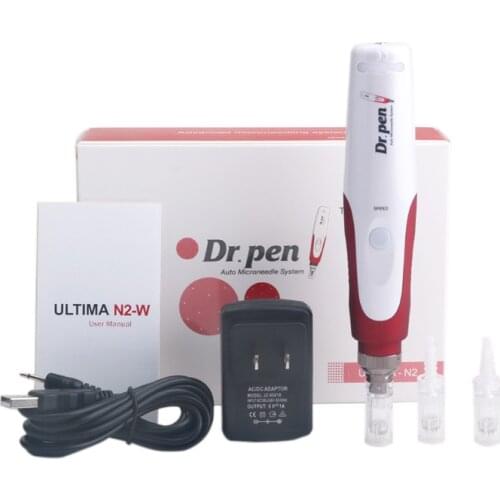Wireless Dr.Pen N2-W Rechargeable Auto Microneedle Pen Bayonet Needle Cartridges Electric Microneedling for MTS&PMU