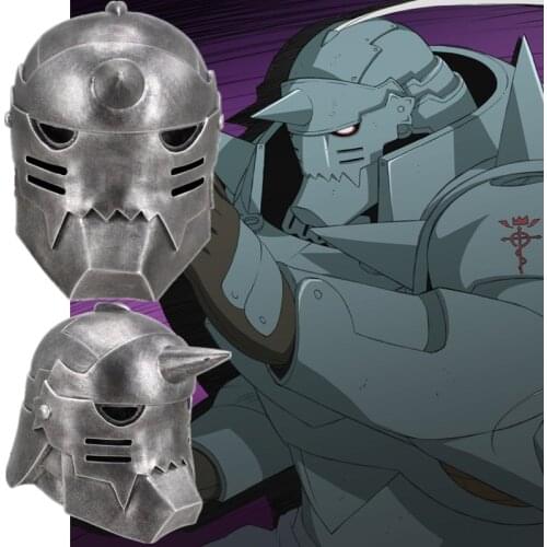 Fullmetal Alchemist Alphonse Elric PVC Mask Cosplay Costume Helmets Masks Masquerade Halloween Party Props