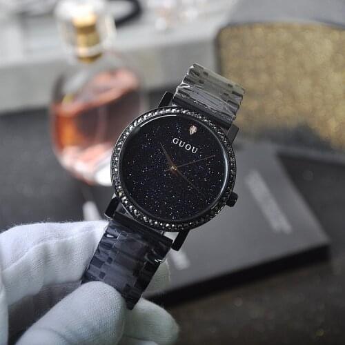 GUOU Ladies Watch Stainless Steel