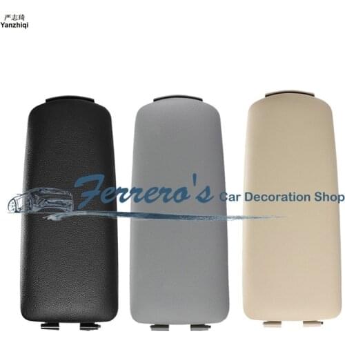 Leather Center Console Armrest Cover Lid for Audi A4 B6 B7 2002 2003 2004 2005 2006 2007 Black Grey Beige
