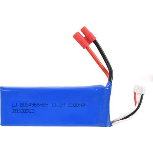 11.1v 2200mah 30C 803496 Lipo Battery BAYANG X16 2.4G RC Quadcopter Spare Parts aircraft High power lithium polymer battery