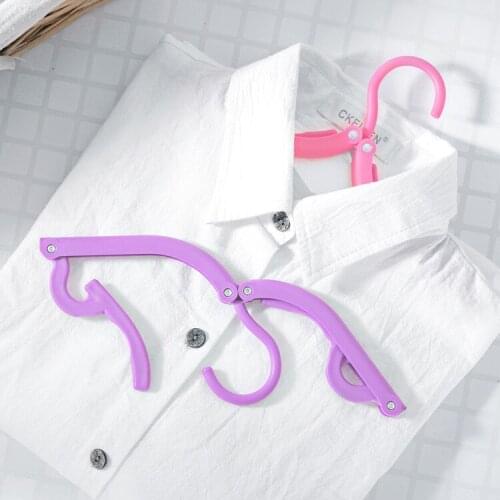 Multifunctional magic clothes Hangers travelling folding portable Hangers