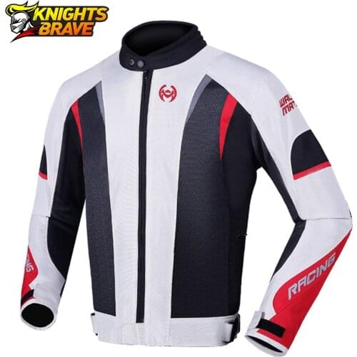 Motorcycle Jacket Breathable Mesh Chaqueta Moto Men Chaqueta Moto Verano Motobiker Riding Clothing Moto Motocross Jacket