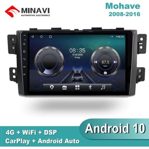 9'' IPS Android 9.0 Car Radio Multimedia KIA Borrego Mohave 2008-2016 GPS Navigation Navi Player Auto Stereo 2din WIFI