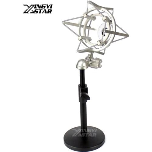 Plastic Shock Mount Desktop Stand Microphone Spider Mic Holder Shockmount For Audio Technica AT4050 AT4047 AT4040 AT4080 AT2050