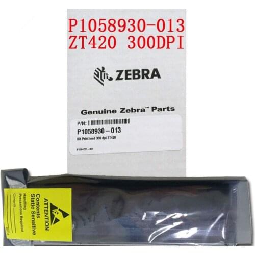New original thermal printhead for ZT420 300dpi barcode printer print head P1058930-013