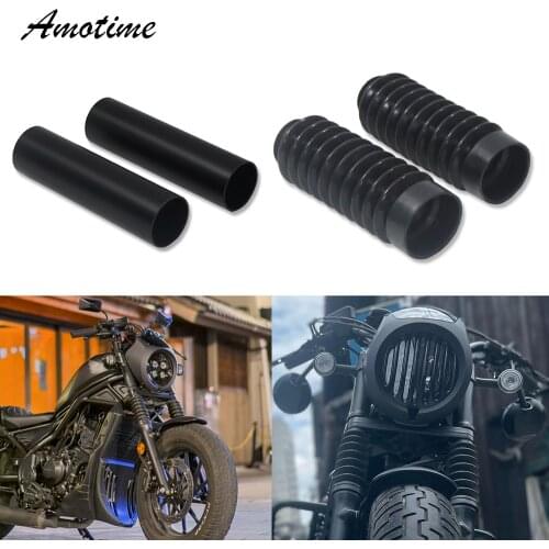 For Honda Rebel 500 300 CMX500 CMX300 2017-2020 Motorcycle Front Fork Boot Slider Shock Absorber Cover Gaiters Accessories