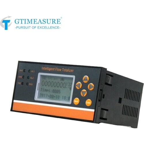 Liquid Batch Controller Connect Flow Meter Control Solenoid Valve Pump with Relay Output 4-20mA