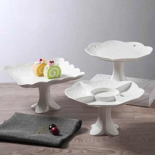 Relief ceramics, cutlery fruit platters cake platters snack plates fruit plates