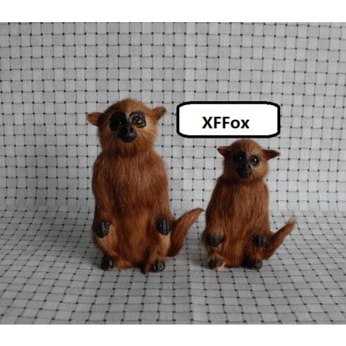 Cute real life monkey model plastic&furs simulation sitting monkey doll gift xf2029