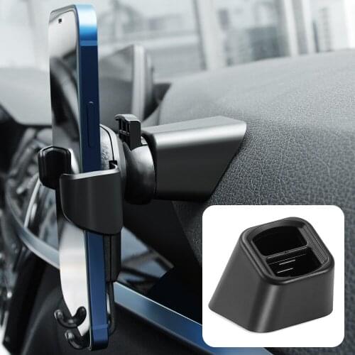 Universal Car Phones Holder Charger Stand Base Accessories For Toyota Land Cruiser Camry Prado Prius Yaris Corolla Vitz