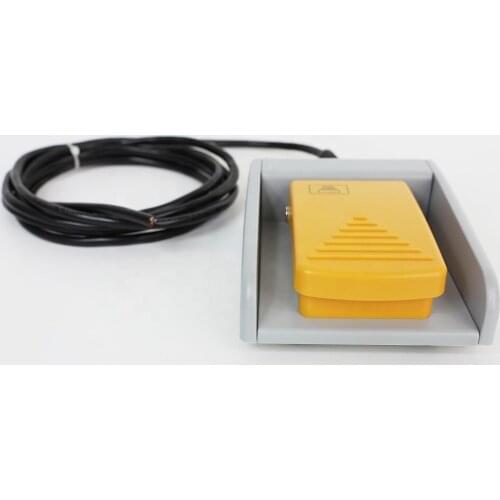 Waterproof foot switch Single pedal double control foot switch