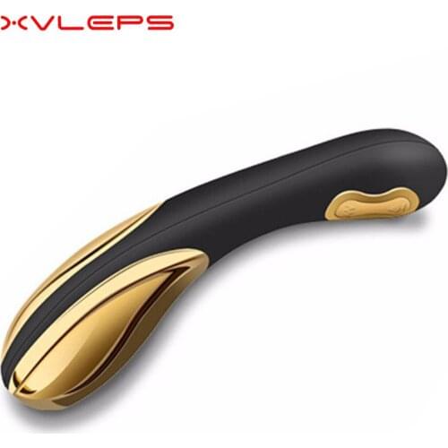 Waterproof Gold plated Heating Vibrator Sex Toy Mute G-spot Stimulation Vibrator Adult Sex Toys for Women