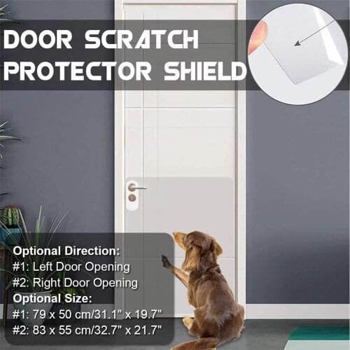 79x50cm/83x55cm Pet Cat Dog Scratch Guards Cat Couch Protector Guards Film Protector for Door Furniture Sofa Anti-Scratch Pad