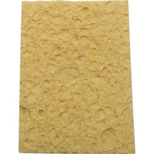 10PCS/Lot Replacement Soldering Iron Cleaning Sponge High Temperature Resistant Rectangular Tip Cleaning Sponge 5.1x3.7cm