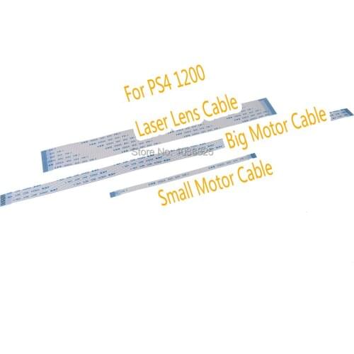 40pcs/lot Drive Flex Ribbon Cable For Playstation 4 PS4 1200 Big Motor Small Motor Cable Laser Lens cable parts