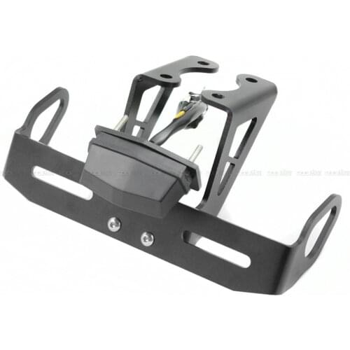 Tail Tidy License Plate Holder For Yamaha YZF-R6 YZF R6 2006-2018 Motorcycle Fender Eliminator Bracket Number Plate LED Light E