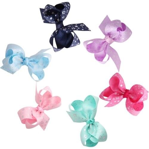 Baby Girl Hair Bow Clips Barrettes Big Bowknot Snow Alligator Clip for Little Girls Toddler Princess Teens Hair Accessories