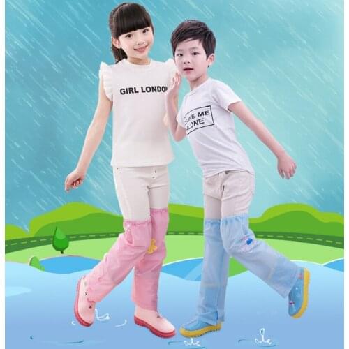 Korean Style Kids Rain Pants Boys And Girls Students Baby Waterproof Pants Fashion Children Rain Pants