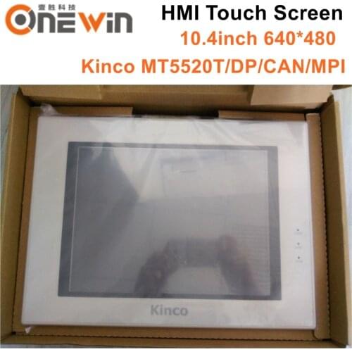 Kinco MT5520T MT5520T-DP MT5520T-CAN MT5520T-MPI HMI Touch Screen 10.4 inch Human Machine Interface support Profibus