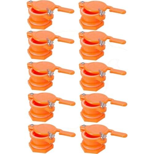 10 Pcs Flowing Honey Valve Shake Machine Beekeeping Tools Nylon Heavy Duty Honey Faucet Gate Valve Bottling Extractor