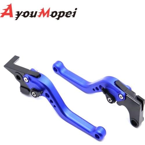 Short Brake Clutch Levers For YAMAHA FZ 16 2009-2014, FZ-S 150 2015-2016 Motorcycle Accessories Adjustable CNC