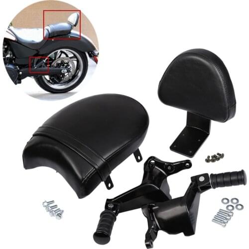 Motorcycle Rear Footrest Mount Passenger Seat Backrest For Victory High ball Gunner Vegas