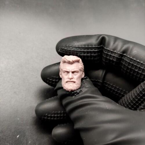 Blank Hot 1/12 Scale The Older Hugh Jackman Head Sculpt Unpainted Fit 6" ML Figure