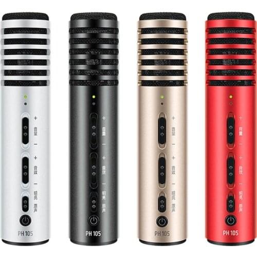 Takstar PH 105 Smart Phone Microphone use for Karaoke/ live online broadcast/live broadcast APP
