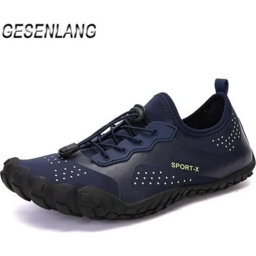 Mens Quick Drying Water Shoes Beach Aqua Sports Swimming Fishing Wading Diving Walking Multi-Function Five Fingers Sneakers NEW
