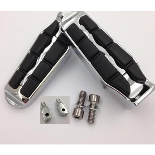For Motorcycle 1999-2006 Yamaha Road Star 99-06 Custom Front Billet aluminum Foot Rest Pegs