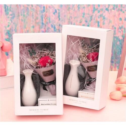 Fresh Mothers Day 520 Confession Eternal Life Flower Rose Dried Flowers Bouquet Gift Box Send Lover Girlfriend Gift