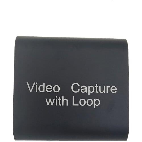 1080P 4K Video Capture Device Video Capture Card Dongle HDMI-Compatible to USB 2.0 for Game Record Live Streaming Broadcast