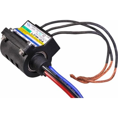 High Stability Wind Turbine Slip Ring 3 Connections Control Data Transmission For Generators Precision Ball Bearings