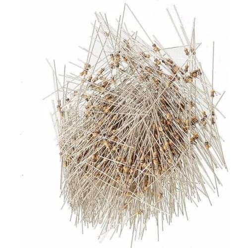 100PCS Film 1K Resistors 1K Ohms OHM 1/4W 5% Carbon Film 1K NEW