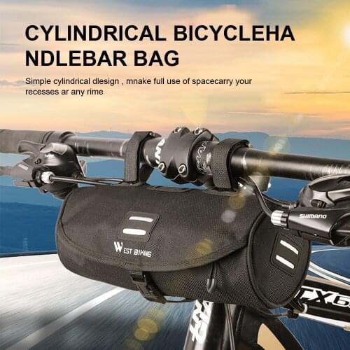 9.8 Inch Multifunctional Portable Bicycle Bag Electric Scooter Folding Bicycle Handlebar Bag Waterproof Car Trunk Storage Bag
