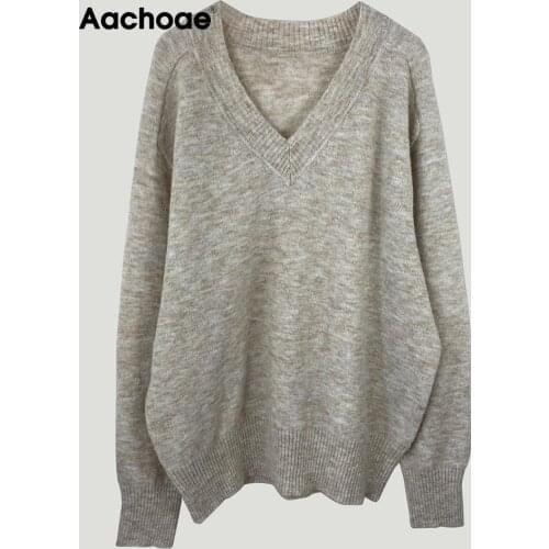 Aachoae Women's Cashmere Pullovers