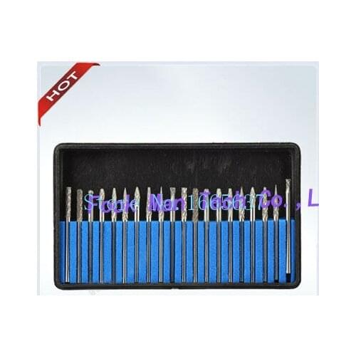 Free Shipping Head 2.34mm x Shaft 2.34 mm Tungsten Carbide Burs Set Jewelry Tools Goldsmith Tools 20pcs / box