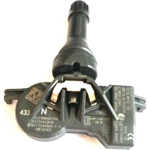 For Renault Kadjar Espace v Megane IV Tire Pressure Sensor TPMS 433MHZ 407004CB0B 407004CB0A