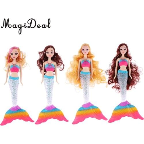 New Style Mermaid Doll Toy For Girls - Birthday Christmas Festival Gifts Ornaments Newborn Baby Doll For