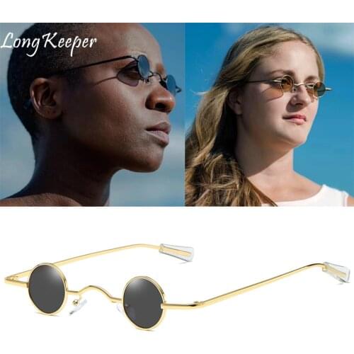 2020 Trending Wide Bridge Retro Rock Punk Sunglasses Classic Small Round Red SunGlasses Unisex Personality Street Photo Gafas de