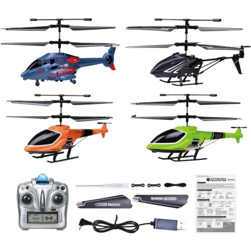 2.4G 4CH RC Helicopter Altitude Hold Flybarless Remote Control Helicopter RC Helicopter Flying Toy For Kids Flying Toy