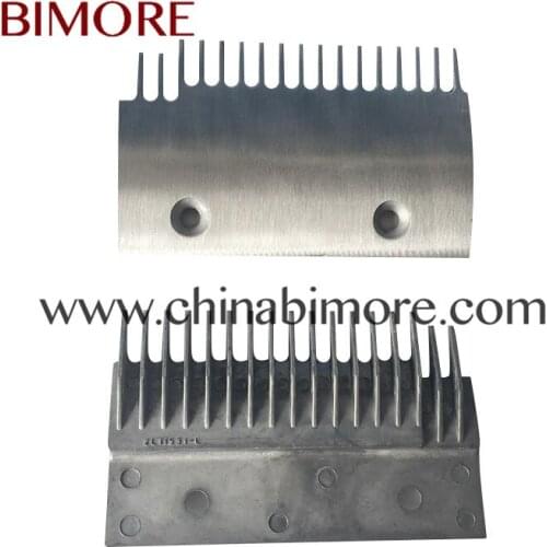 10PCS 2L08779 2L08785A 2L11531-L 2L11531-R Escalator Elevator Parts components Escalator Aluminium Comb Plate