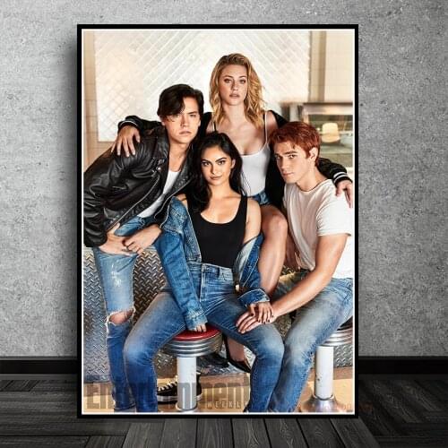 5D DIY Diamond Painting Riverdale TV Series Full Square/Round Drill Diamond Embroidery Cross Stitch Rhinestone Mosaic WG2657