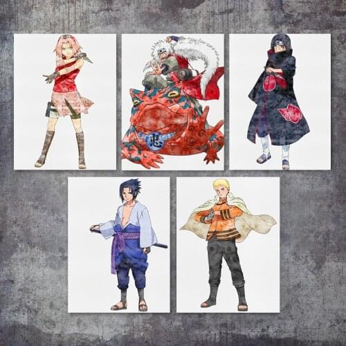 Bandai Wall Watercolor Paintings